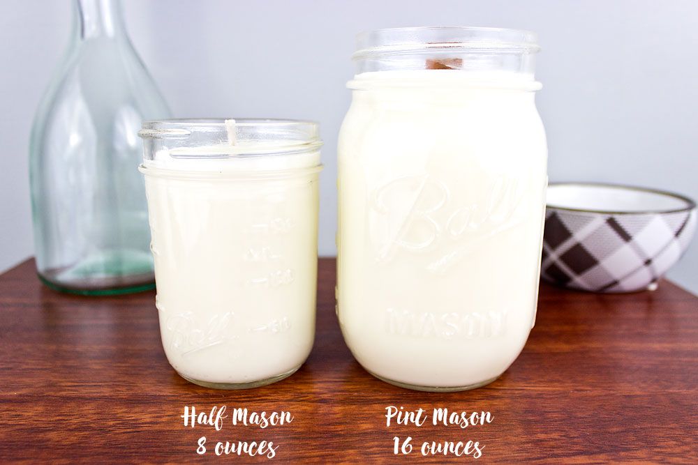 Unicorn Poop Handmade Soy Candle in Pint Mason Jar