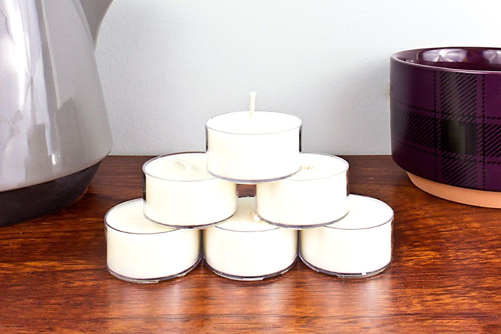 Peppermint Patty Handmade Soy Tealights