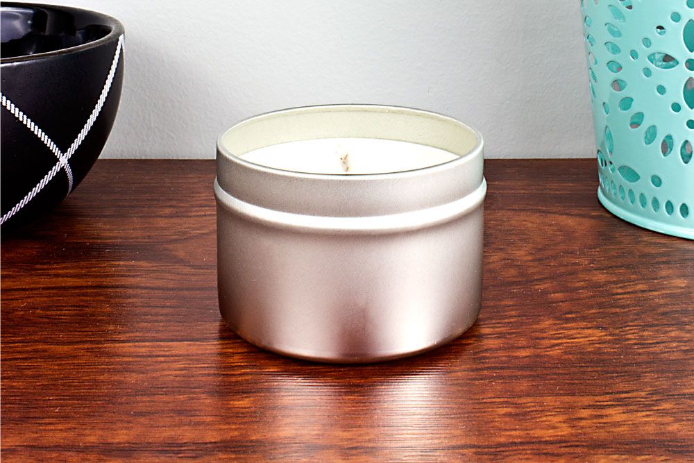 Black Raspberry Vanilla Soy Candle in 4oz Tin