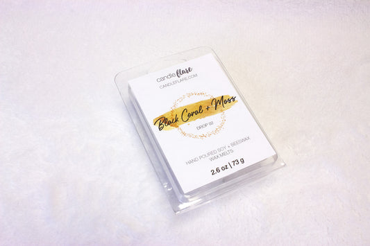 Black Coral + Moss Handmade Soy Wax Melts