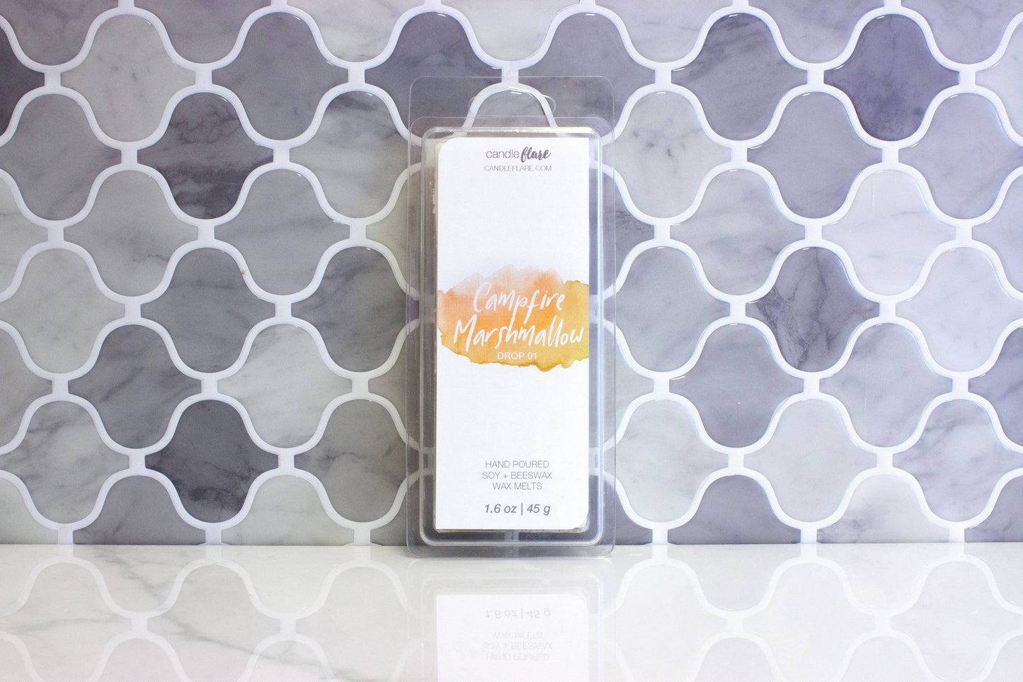 Campfire Marshmallow Handmade Snapbar Soy Wax Melts