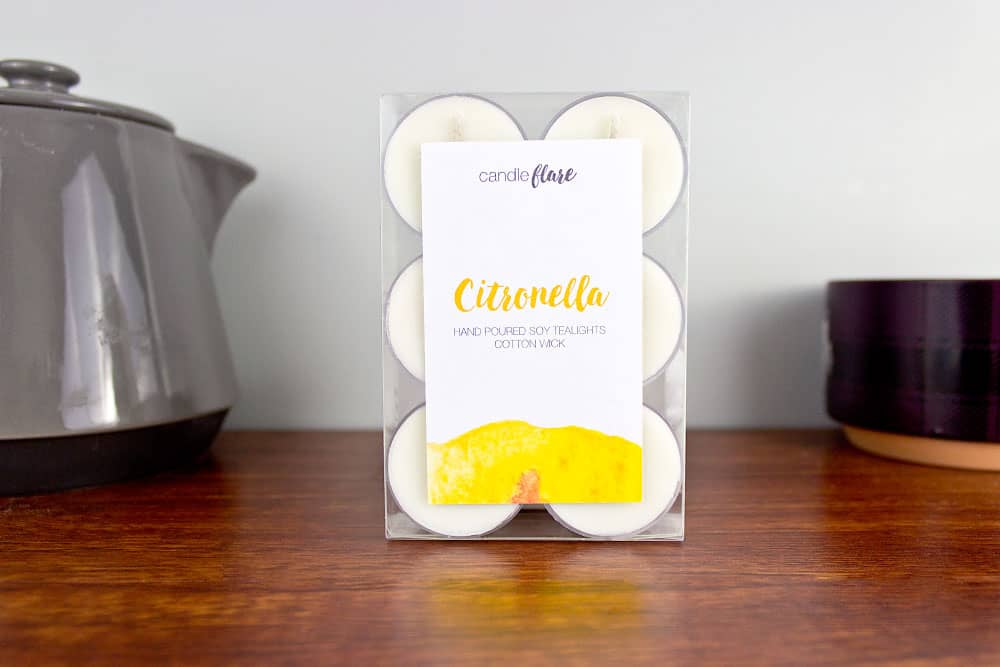 Citronella Handmade Soy Tealights