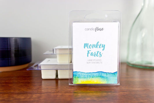 Monkey Farts Handmade Soy Wax Melts