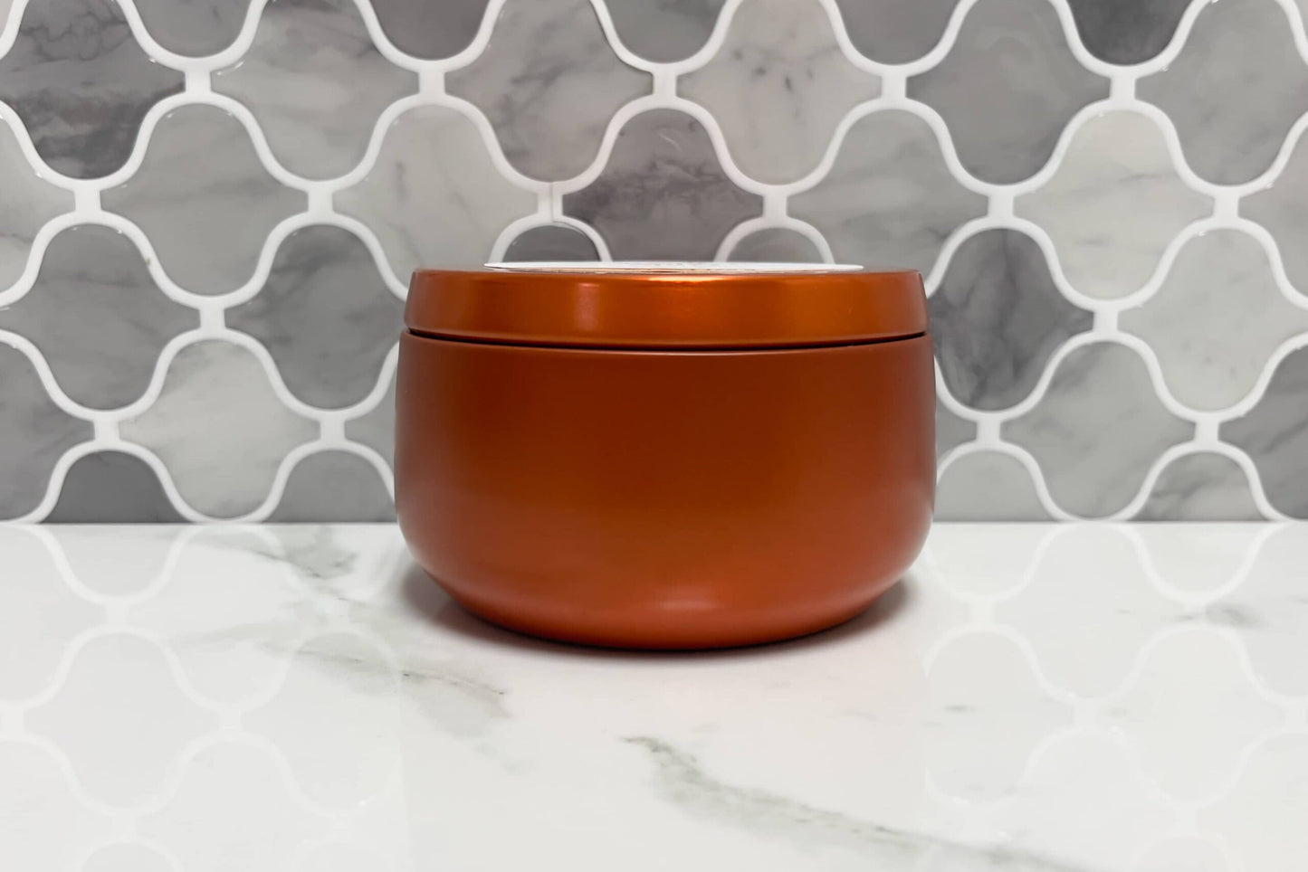Pumpkin Spice Handmade Soy Candle in 8oz Limited Edition Tin