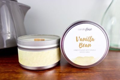 Vanilla Bean Soy Candle in 8oz Tin